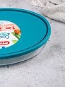 Форма для запекания и хранения 35х24см PYREX овальная с крышкой стекло 000000000001195468