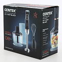 Блендер CENTEK CT-1347 Black 800Вт турбо режим DC мотор стакан 600мл +мерный стакан 600мл пластик 000000000001212423