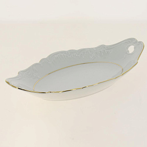 Блюдо овальное 25см CMIELOW Rococo 3604 фарфор 000000000001172828