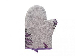 Набор рогожка(фартук+варежка+прихватка)(Лаванда) 000000000001187199