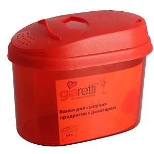 Банка для сыпучих продуктов Giaretti, 0.8л 000000000001154030