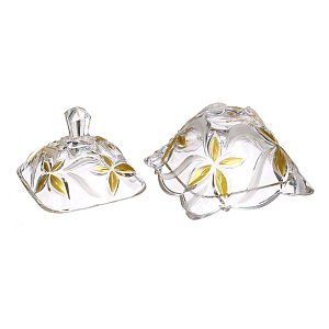 Шкатулка Ангелина SOGA, золотой, 12 см 000000000001101535