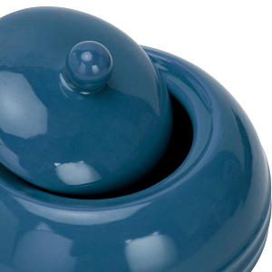 Набор сахарница 280мл/молочник 250мл MATISSA с подставкой синий керамика 000000000001224552