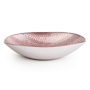 Блюдо овальное 25см GLASSCOM Рептилия Lila стекло 000000000001216991