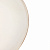 Тарелка десертная 20см кремовый глазурованная керамика 000000000001213894