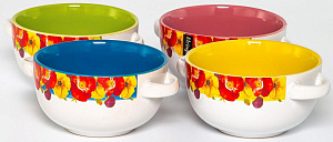 Салатник 520мл ELRINGTON КАЛЕЙДОСКОП фиалка керамика 111-09017 000000000001205645