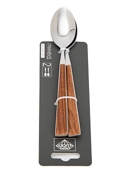 Набор ложек чайных 2шт LUCKY Гринвуд нержавеющая сталь 000000000001228176