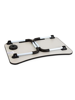 Столик 40х60х25см ST для ноутбука черный железо/МДФ 000000000001227151