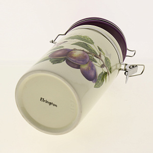 Банка для сыпучих продуктов 1л Слива с клипсой подарочная упаковка 000000000001177427