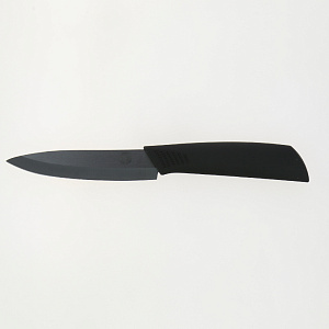 Нож лезвие9,5см Magistro Black ручка soft touch керамика 000000000001210443