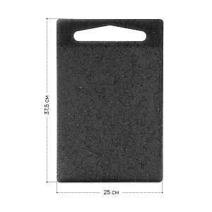 Доска разделочная 37,5х25х0,5см полипропилен 000000000001219883