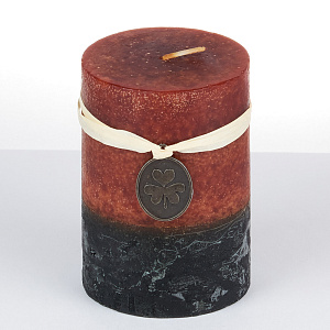 Свеча 7х10см классическая колонна градиент Мед 000000000001209201