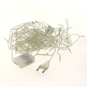 Электрогирлянда 160х60см Сосульки LED 100 лампочек фуксия PC04161 000000000001181811