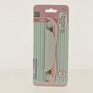 Овощечистка  SUN PLASTIK двухсторонняя пластик 000000000001189263