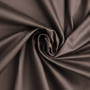 Простыня 270x240см DE'NASTIA коричневый сатин NEW хлопок 100% 000000000001224902