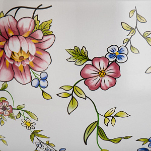 Кастрюля 24см-5,5л Розы эмаль 000000000001223940