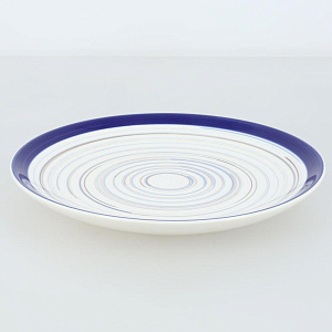 Тарелка десертная 19см ELRINGTON АЭРОГРАФ Лазурный день керамика 000000000001210587