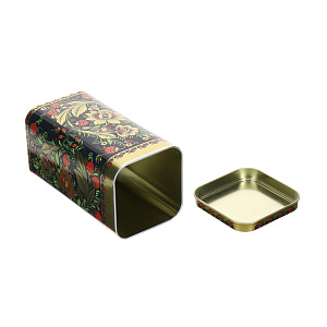 Жестяная банка Золотая Хохлома 000000000001137829