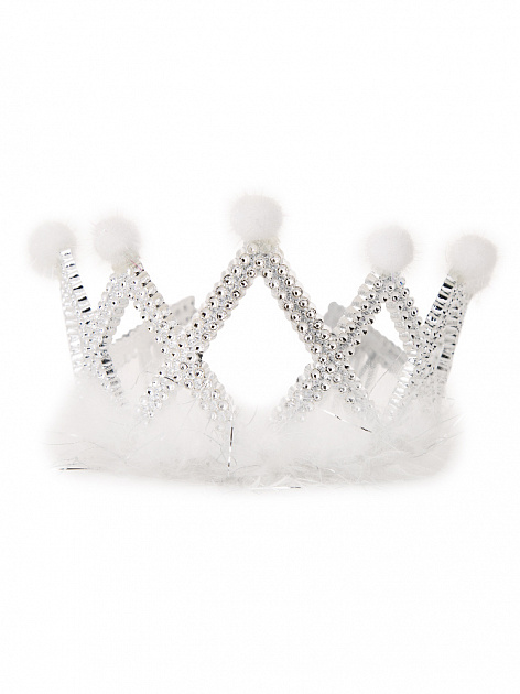 Карнавальная корона Королеваиз пластика (полипропилен) / 12х8х10см арт.78216 000000000001179773