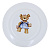 Мелкая тарелка Медвежата, 20 см 000000000001135738