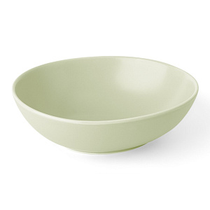 Тарелка суповая 400мл DE'NASTIA Оливки-однотон оливковый фарфор 000000000001217763