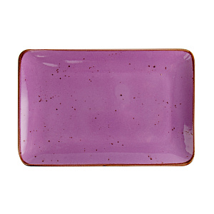 Блюдо прямоугольное 30см TULU PORSELEN Reactive lavander фарфор 000000000001216231