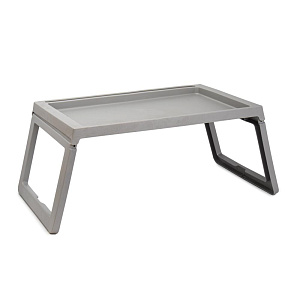 Столик-поднос 54,5x35,5x27см FORA складной серый полипропилен 000000000001224919