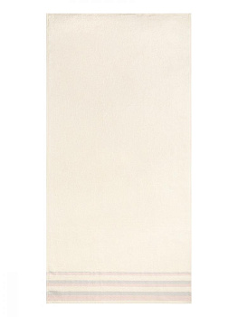 Набор махровых полотенец 2 шт 70x140см LUCKY розовый/молочный хлопок 100% 000000000001216093