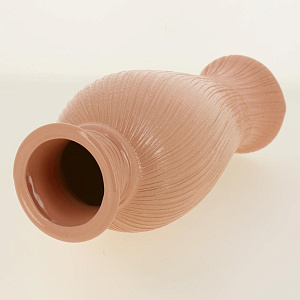 Ваза кокетка розоовая 26 см ввр-24466 000000000001192005