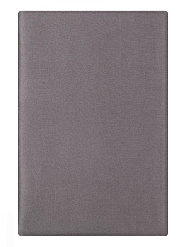 Простыня 250x240см DE'NASTIA серый сатин NEW хлопок 100% 000000000001216136