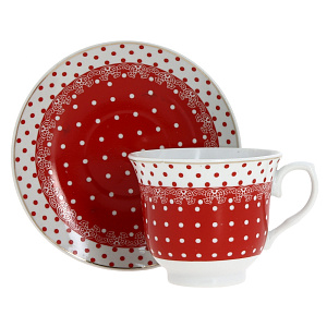 Чайный набор Vabene, 6 предметов, фарфор 000000000001158079