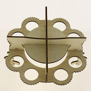 Подставка для яиц Зайки, 20х10 см 000000000001171407