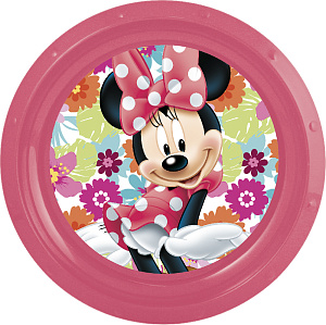 Тарелка STOR Минни Маус Цветы пластик 265280/14512 000000000001193665