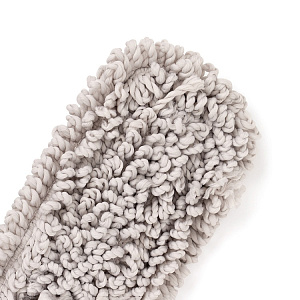 Насадка для швабры 40x11,5см DE'NASTIA NEW серый микрофибра 000000000001222332