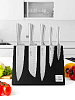 Набор ножей 6 предметов SERVITTA (5 ножей, подставка магнитная) нержавеющая сталь