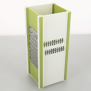 Терка APOLLO "Tower" (4 режущие поверхности+держатель д/продуктов +хранение+контейнер+овощечистка) пищевой пластик ABS НЖС 304 НЖС 201 TWR-20 000000000001201031