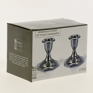Подсвечник 8,5 см наб. 2 шт A04996010 000000000001098537