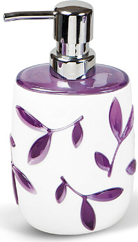TATKRAFT Дозатор для жидкого мыла IMMANUEL OLIVE VIOLET 12073 000000000001091407