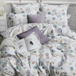 КПБ 1,5сп Любовь и жизнь, бязь, 100% хлопок, плотность 125гр, (наволочки 2 шт 70*70, простынь 150*215, пододеяльник 145*215), арт. 866/1,5 000000000001201970