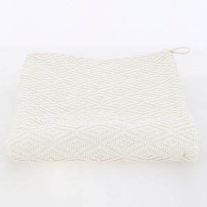 Полотенце махровое 70х130см СОФТИ Ромб светло-бежевый хлопок 100% 000000000001214698