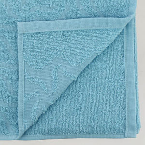 Полотенце 50х90см ДМ Радуга махровое плотность 305гр/м бирюзовое 100% хлопок ПД-2601-04352, 14-4615 000000000001205539