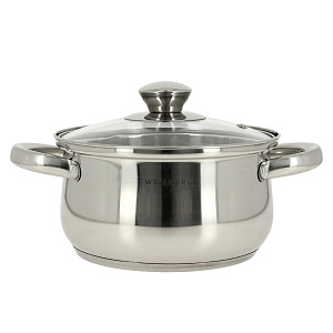 Набор кастрюль Wellberg, 6 предметов 000000000001168580