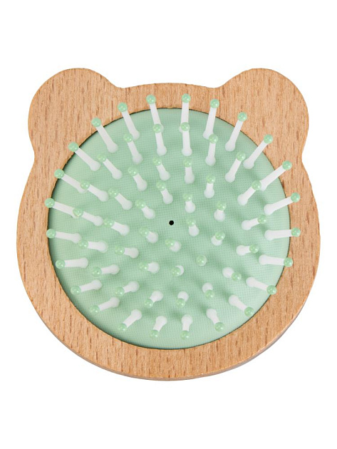 Расческа массажная 7х7см круглая в ассортименте полипропилен 000000000001229385