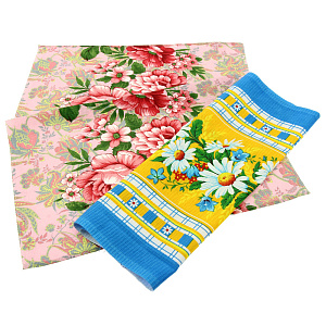 Набор вафельных полотенец, 50х70 см, хлопок, 2 шт. 000000000001031657