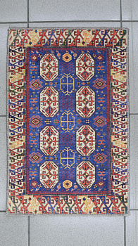 Коврик универсальный 40х60см ПОСУДА ЦЕНТР Классика-5 синий полиэстер 000000000001187101