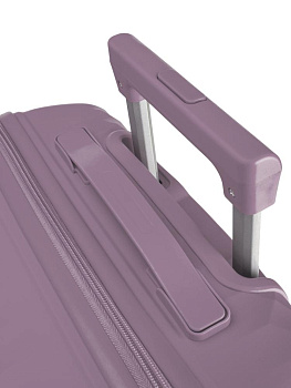 Чемодан на колесах S (36х22х55см) ромб фиолетовый PP 000000000001226549