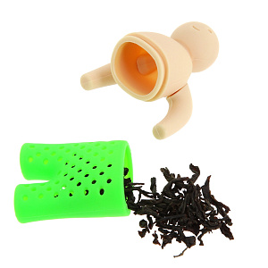 Фильтр для чая Человечек Fissman, 7?3 см, силикон 000000000001110485