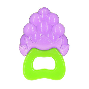 Игрушка-Прорезыватель Виноградик  Lubby, от 4 месяцев, силикон, вода 000000000001140992