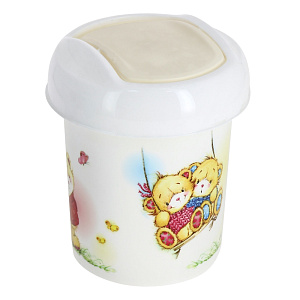 Контейнер для мусора Bears Little Angel, 1л 000000000001153979