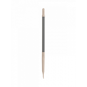 Лопатка кулинарная 31,5x6,2x1,5см DE'NASTIA idea скошенный край бежевый силикон/нейлон/полипропилен 000000000001225966